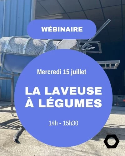 Webinaire technique&nbsp;: la laveuse à légumes