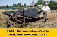[RENDEZ-VOUS] L’auto-construction au service des maraîcher.es&nbsp;! Démonstration d’outils et discussions.