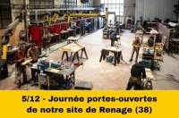 [RENDEZ-VOUS] Journée portes-ouvertes de l’Atelier Paysan sur notre site de Renage